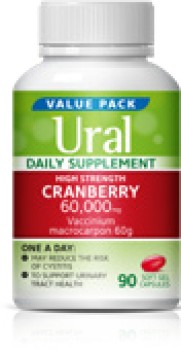 Ural+High+Strength+Cranberry+60000mg+90+Capsules