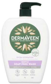 DermaVeen+Extra+Hydration+Soap-Free+Wash+1+Litre