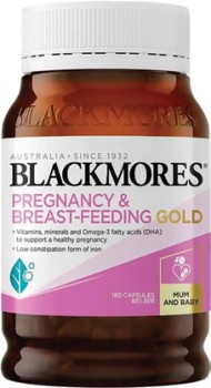 Blackmores+Pregnancy+%26amp%3B+Breast-Feeding+Gold+180+Capsules