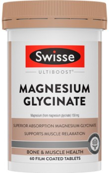 Swisse-Ultiboost-Magnesium-Glycinate-60-Tablets on sale