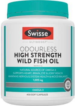 Swisse-Ultiboost-Odourless-High-Strength-Wild-Fish-Oil-1500mg-400-Capsules on sale
