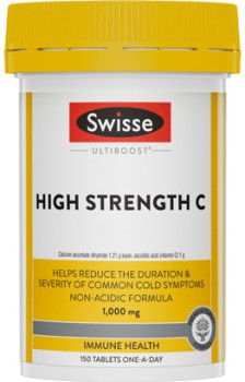 Swisse-Ultiboost-High-Strength-Vitamin-C-150-Tablets on sale