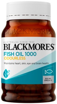 Blackmores+Fish+Oil+1000mg+Odourless+200+Capsules