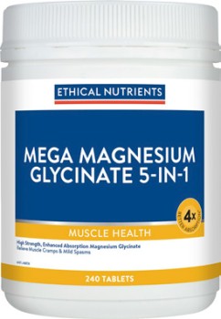 Ethical+Nutrients+Mega+Magnesium+Glycinate+5-In-1+240+Tablets