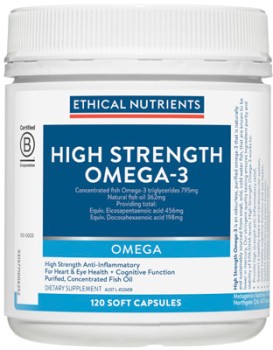 Ethical+Nutrients+High+Strength+Omega-3+120+Capsules
