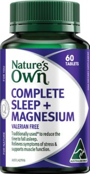 Natures-Own-Complete-Sleep-Magnesium-60-Tablets on sale