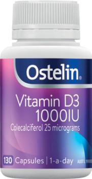 Ostelin-Vitamin-D3-1000IU-130-Capsules on sale