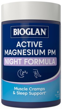 Bioglan+Active+Magnesium+PM+Night+Formula+60+Tablets