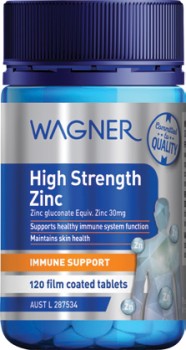 Wagner+High+Strength+Zinc+120+Tablets