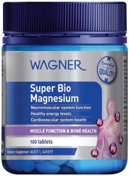 Wagner+Super+Bio+Magnesium+100+Tablets