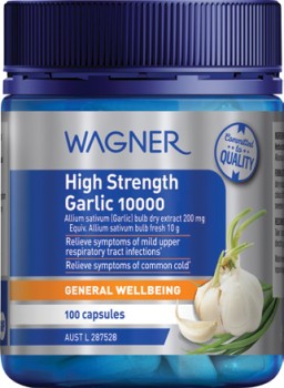 Wagner-High-Strength-Garlic-10000-100-Capsules on sale