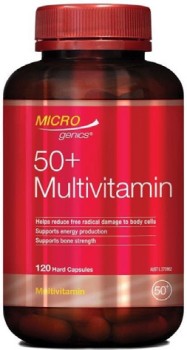 Microgenics+50%2B+Multivitamin+120+Capsules