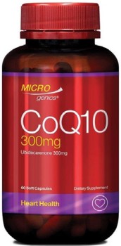 Microgenics+CoQ10+300mg+60+Capsules