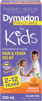 Dymadon+Kids+2-12+Years+Orange+200mL
