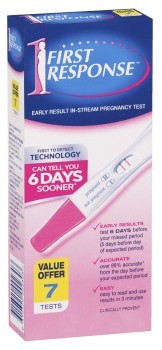 First-Response-Instream-Pregnancy-Test-7-Tests on sale