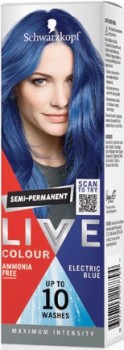 Schwarzkopf-Live-Hair-Colour-Ultra-Brights-Electric-Blue-75mL on sale