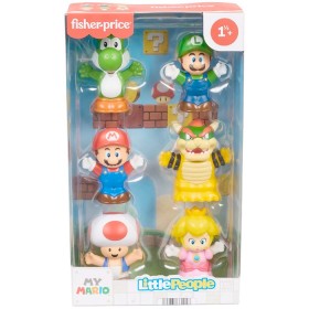 Fisher-Price-Little-People-My-Mario-Figure-6-Pack-Toy-Set on sale