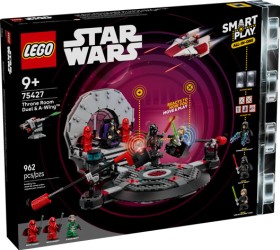 LEGO-Star-Wars-SMART-Play-Throne-Room-Duel-A-Wing-75427 on sale