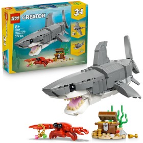 LEGO-Creator-3-in-1-Fierce-Shark-with-a-Treasure-Chest-31381 on sale