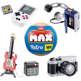 Zuru+Max+Build+More+Premium+Retro+S2+Building+Bricks+Collection