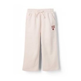 Australian+Cotton+Blend+Fashion+Cord+Wide+Leg+Trackpants+-+Cream