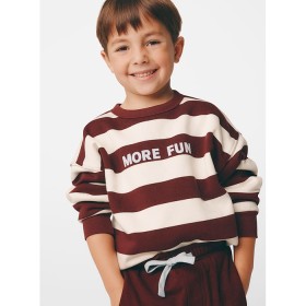 Australian+Cotton+Blend+Striped+Sweat+Top+-+Port