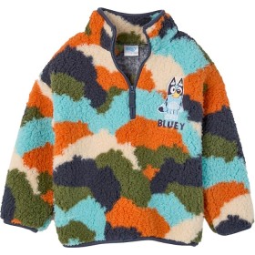 Bluey+1%2F4+Zip+Teddy+Fleece+Jumper