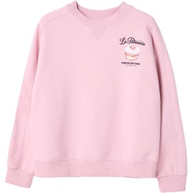 Australian-Cotton-Blend-Long-Sleeve-Fleece-Sweat-Top-Bleached-Mauve on sale