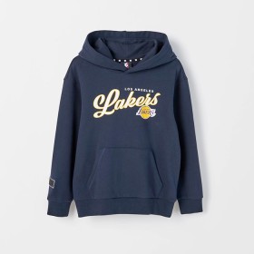 NBA+Australian+Cotton+Blend+Oversized+Popover+Sweat+Top+-+Black