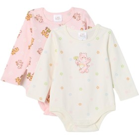 Care-Bears-Australian-Cotton-2-Pack-Baby-Bodysuits on sale