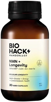 Wanderlust-BioHack-NMN-Longevity-30-Capsules on sale