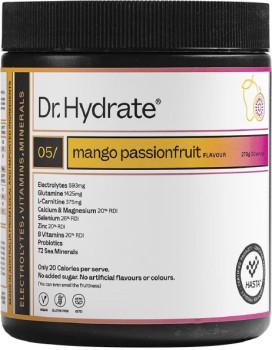 Dr.+Hydrate+All-In-One+Hydration+Drink+Mango+Passionfruit+270g