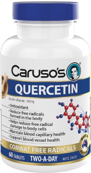 Caruso%26rsquo%3Bs+Quercetin+500mg+60+Tablets