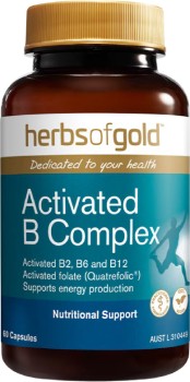 Herbs-of-Gold-Activated-B-Complex-60-Capsules on sale