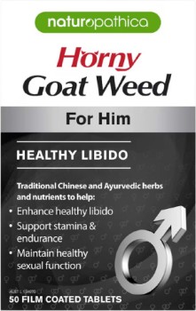 Naturopathica-Horny-Goat-Weed-for-Him-50-Tablets on sale