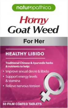 Naturopathica-Horny-Goat-Weed-for-Her-50-Tablets on sale
