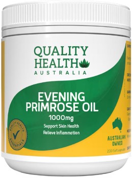 Quality-Health-Evening-Primrose-Oil-200-Capsules on sale