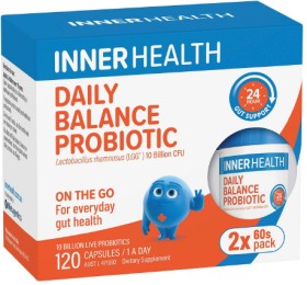 Inner-Health-Daily-Balance-Probiotic-120-Capsules on sale