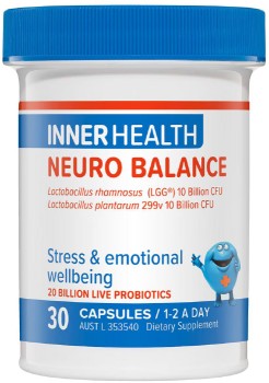 Inner-Health-Neuro-Balance-Probiotic-30-Capsules on sale
