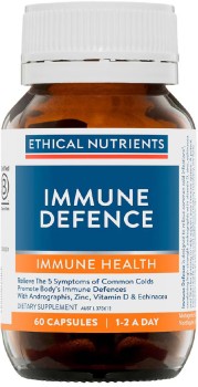 Ethical+Nutrients+Immune+Defence+60+Capsules