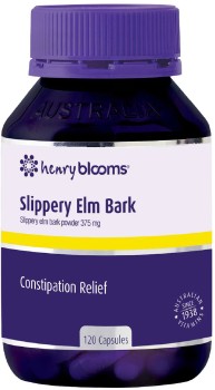 Henry-Blooms-Slippery-Elm-Bark-375mg-120-Capsules on sale