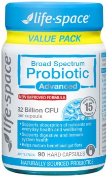 Life-Space+Broad+Spectrum+Probiotic+90+Capsules