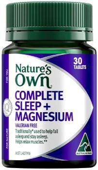 Natures-Own-Complete-Sleep-Magnesium-30-Tablets on sale
