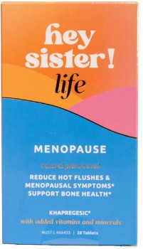 NEW-Hey-Sister-Life-Menopause-28-Tablets on sale