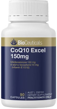 Bioceuticals+CoQ10+Excel+150mg+90+Capsules