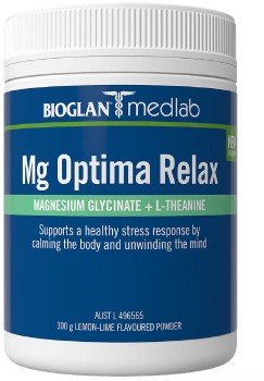 Medlab-Mg-Optima-Relax-Lemon-Lime-Powder-300g on sale