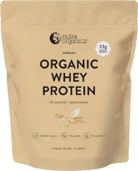 Nutra-Naturals-Organic-Whey-Protein-Powder-Vanilla-750g on sale