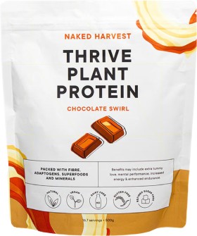 Nu-Harvest-Thrive-Plant-Protein-Powder-Chocolate-500g on sale
