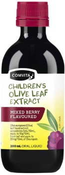 Comvita+Children%26%23039%3Bs+Olive+Leaf+Extract+Mixed+Berry+200ml%5E