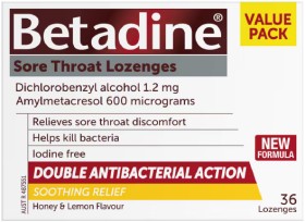 Betadine+Sore+Throat+Lozenges+Honey+%26amp%3B+Lemon+36+Pack